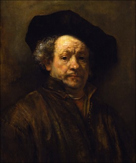 Rembrandt's 1660 self portrait